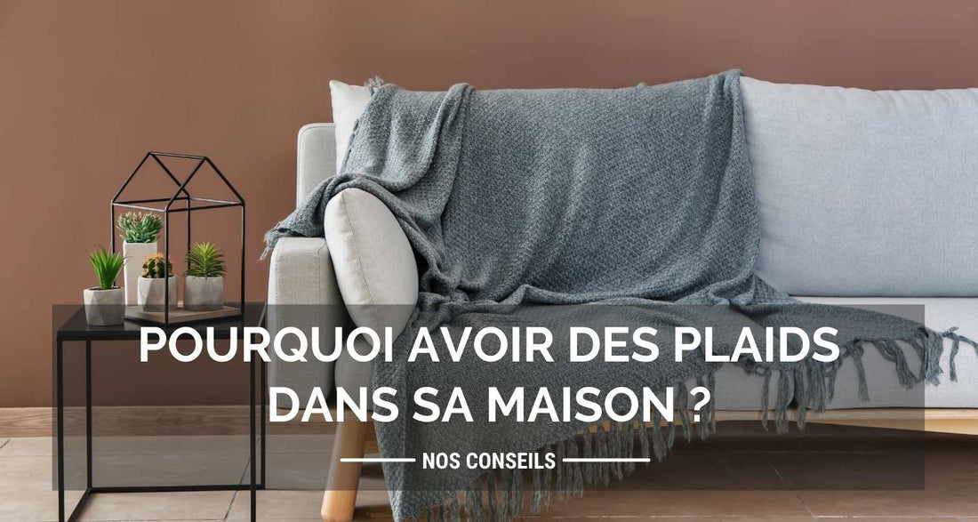 Pourquoi avoir des plaids dans sa maison ?