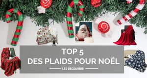 Top 5 des plaids pour noël