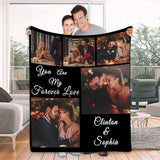 plaid personnalisée prénoms