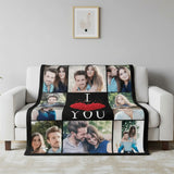 plaid photo personnalisée