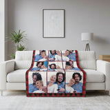 Plaid avec Photo Personnalisé