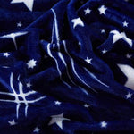 plaid étoile motif