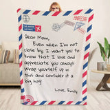 plaid personnalisable texte