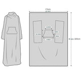 dimensions du plaid bras