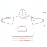 plaid cocooning robe de chambre dimensions