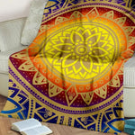 Flower of life plaid