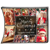 plaid noël personnalisé