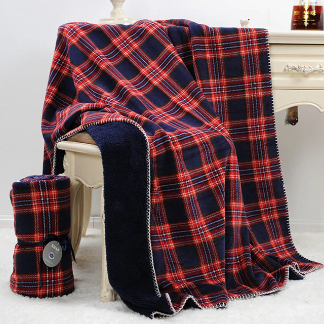 Scottish Christmas throw