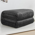 Fleece sofa blanket