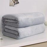 Fleece sofa blanket