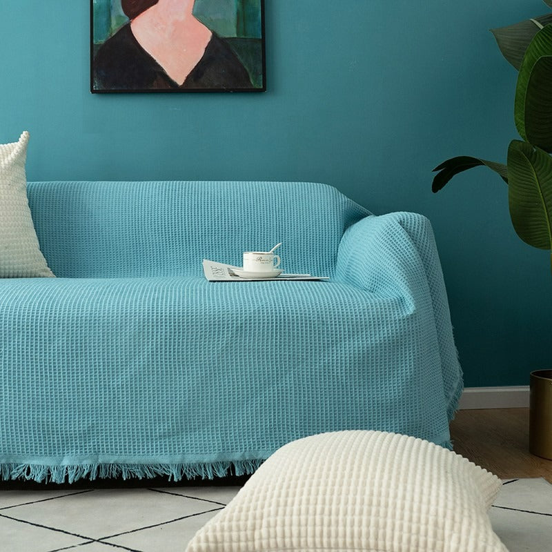 Sofa cover throw