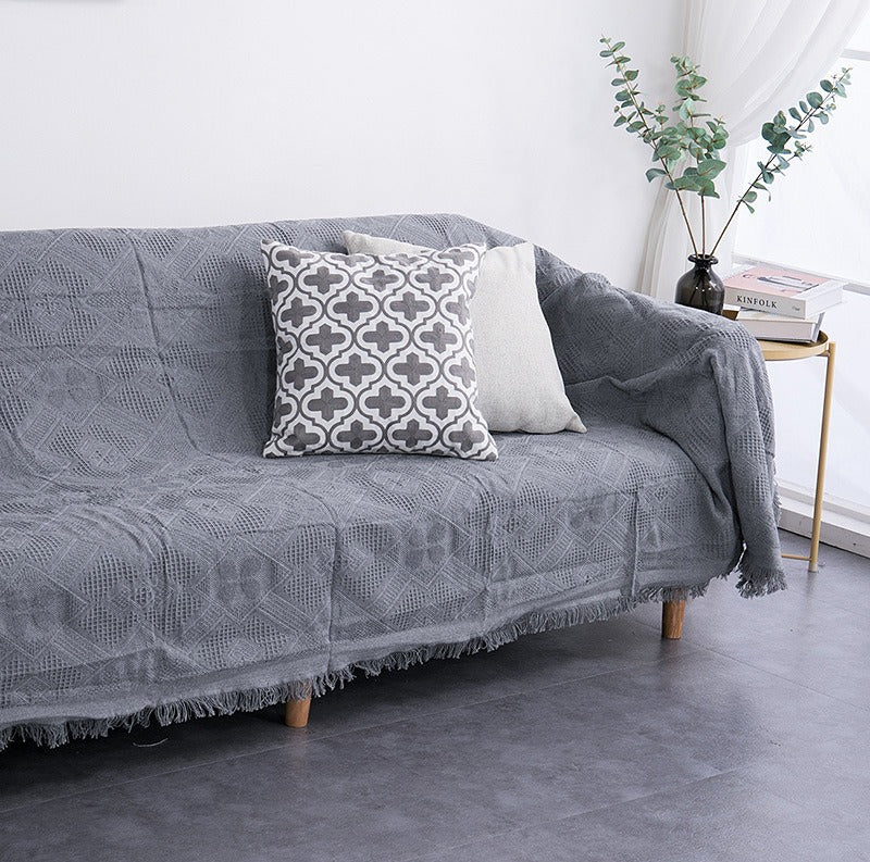 Sofa cover throw