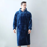 Pull plaid homme bleu