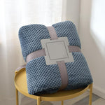 Blue gray plaid
