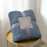 Blue gray plaid