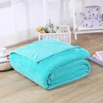 Fleece sofa blanket