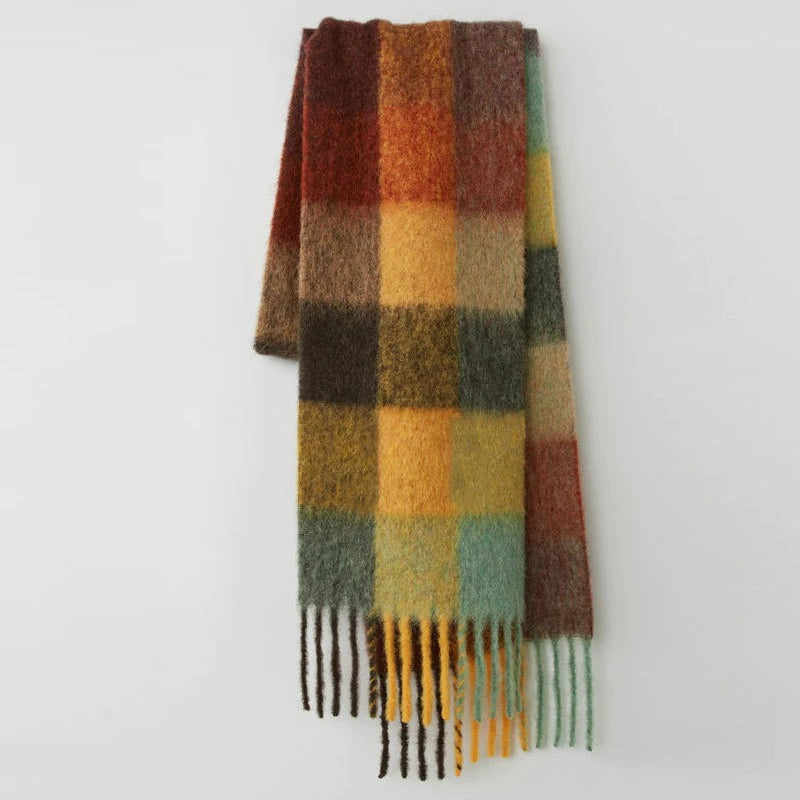 Large blanket scarf for women