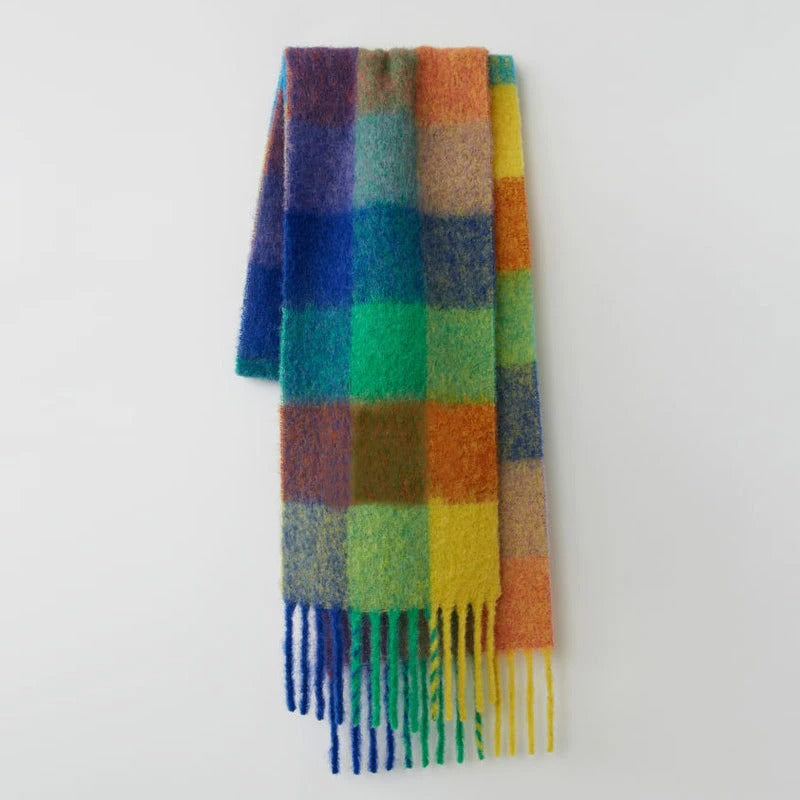 Large blanket scarf for women