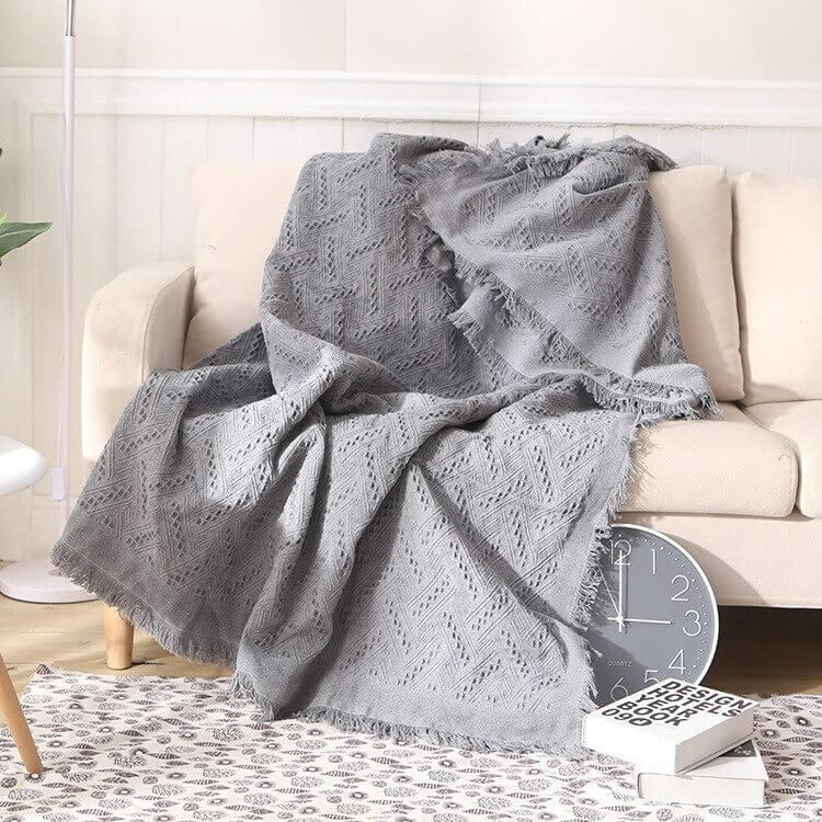 Small throw for sofa