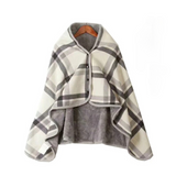 Plaid cape polaire