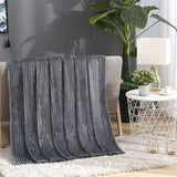 Cocooning sofa blanket