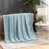 Cocooning sofa blanket